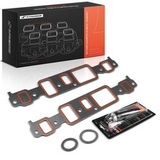A-Premium Lower Engine Intake Manifold Gasket Set Compatible with Chevy  for...