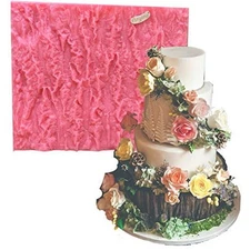 Fondant Impression Mats tree bark texture fondant impression lace mold forest 