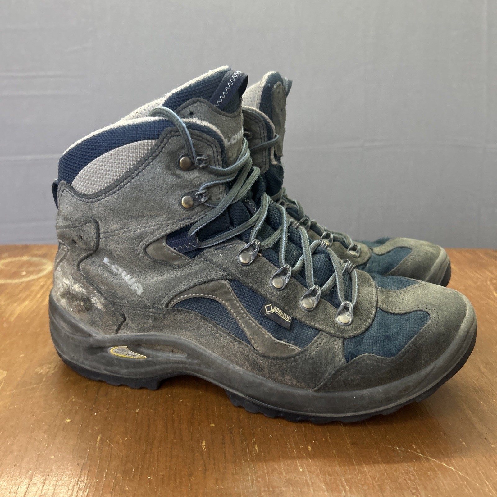 Lowa Stratton GTX Mid Women’s Hiking Boot Gore-Tex US Sz 10 Read