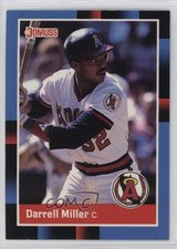 1988 Donruss Darrell Miller (Solid Blue Upper Left Corner) #551 0kz8
