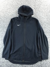 Nike DRI-FIT Men's Black Full Zip Hoodie Size XL 930561