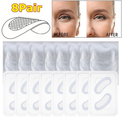 Hyaluronic Acid Microneedle Eye Patches Mask Anti Aging Wrinkles Dark Circles US