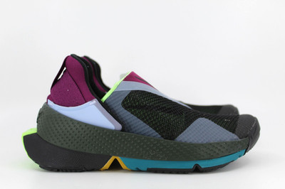 Nike Go FlyEase UK 3 Sneaker Black Lime Glow CW5883-004