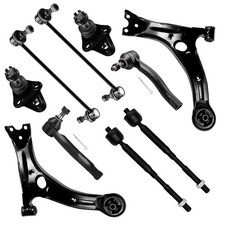 Suspension Kit Lower Control Arm Inner Tie Rod End Outer Sway Bar End Link Lower