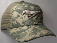 Hat Cap Licensed Ford Mustang Pony Digital Camo Mesh CF