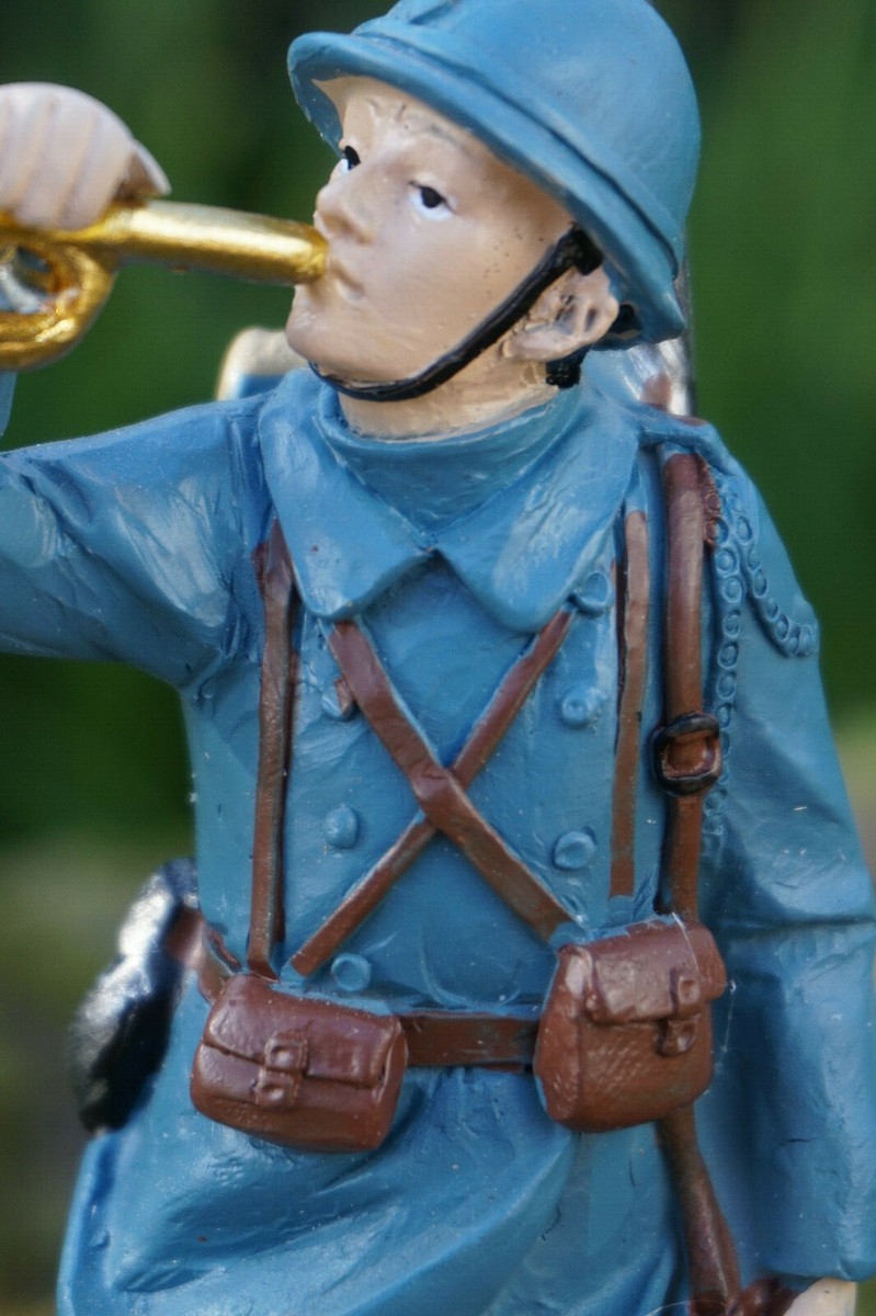 Figurine Soldat Clairon Fantassin Français 1914-1918 - Guerre De Verdun - Neuf