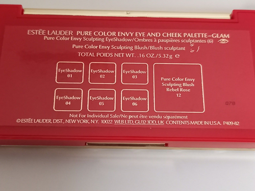 Estee Lauder Pure Color Envy Eye & Cheek Palette 6 Lidschatten + Sculpting Blush - Bild 8 von 9