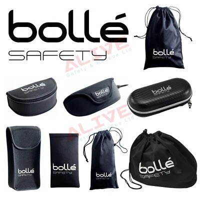 Bolle Safety Glasses Spectacles Polyester Safe Storage Case Microfibre Pouch Bag