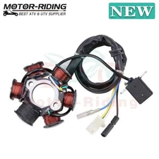 6 Coil 5-Wire Stator Magneto for GY6 50cc 125cc 150cc Scooter Moped ATV Chinese