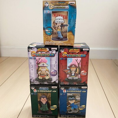 BANPRESTO Ichiban Kuji ONE PIECE Card Stand Figure Law Roger
