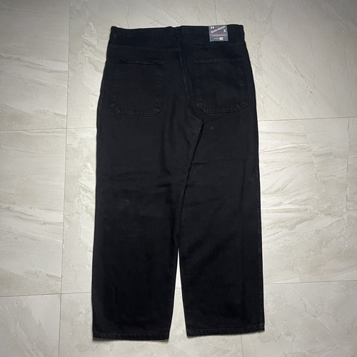 Vintage Y2K Deadstock STOP SNITCHING Jeans Pants JNCO Style SouthPole 42 Black - Picture 15 of 17