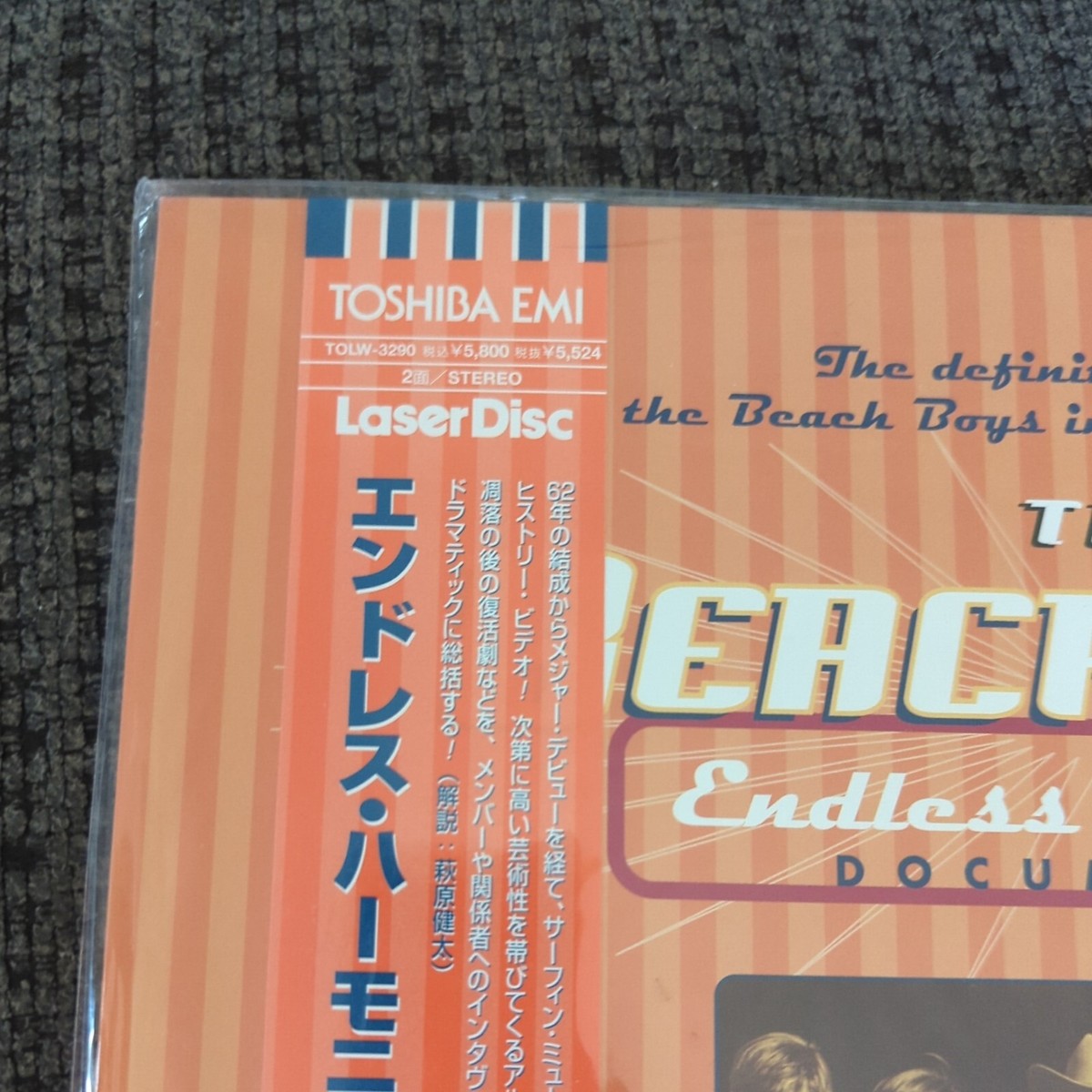 Laserdisc - The Beach Boys: Endless Harmony Documentary