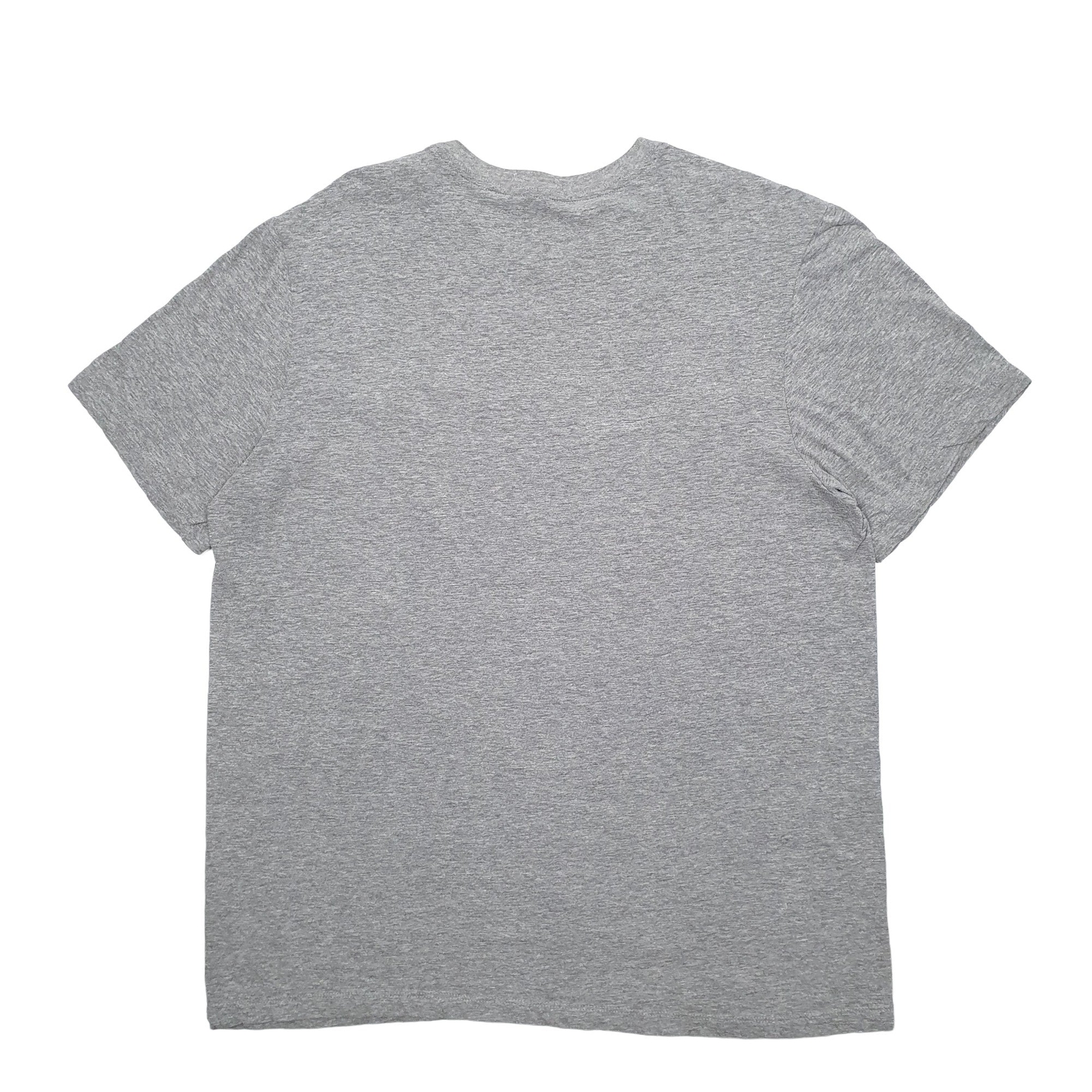 NIKE Grey T Shirt Tee Spellout Short Sleeve Cotton Blend Mens L image 2