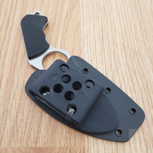 Spyderco Swick 5 Fixed Knife 2.75" LC 200 N Tool Steel Blade Black G10 Handle - Picture 14 of 14