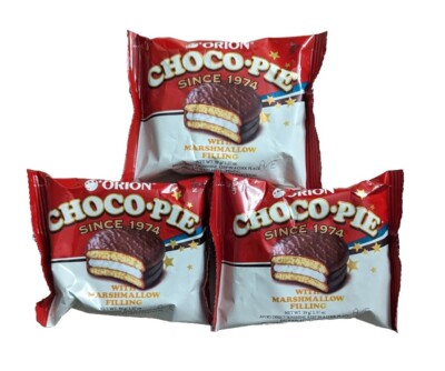 Orion Choco Pie With Marshmallow Filling 3 Pack