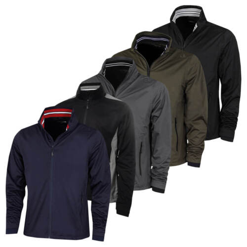 Calvin Klein Mens 2024 Collar Detail Waterproof Stretch Golf Jacket 41% OFF RRP - Picture 1 of 25