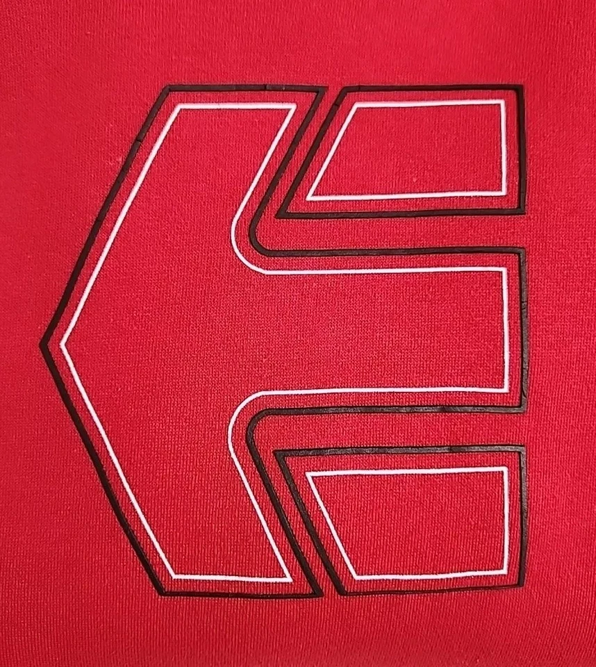 Etnies Skate Hoodie Hooded Sweatshirt Red Classic Logo Unisex Youth Large 🎁 - Image 4 of 4