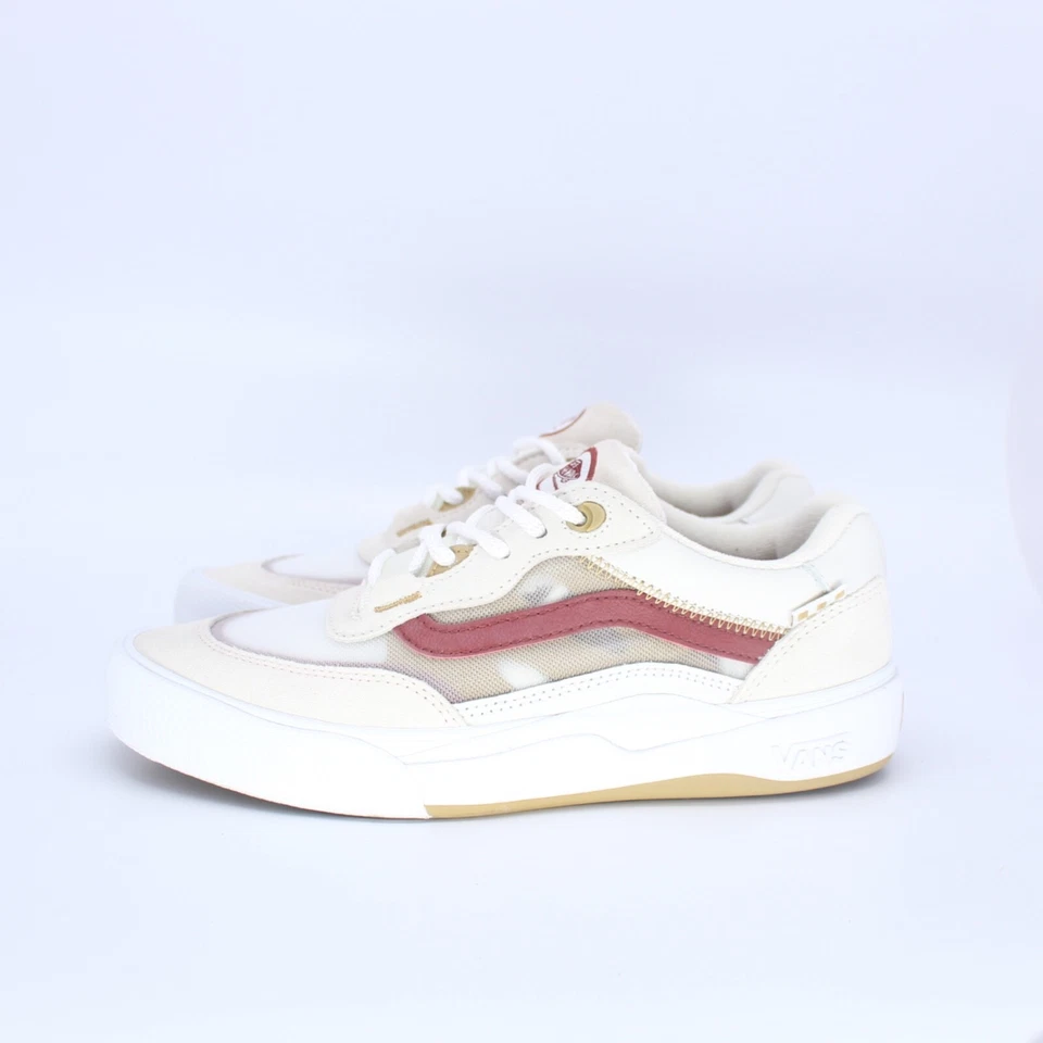 VANS SHOES WAYVEE US 7,5 EUR 40 LEATHER TAN WHITE - Bild 3 von 4