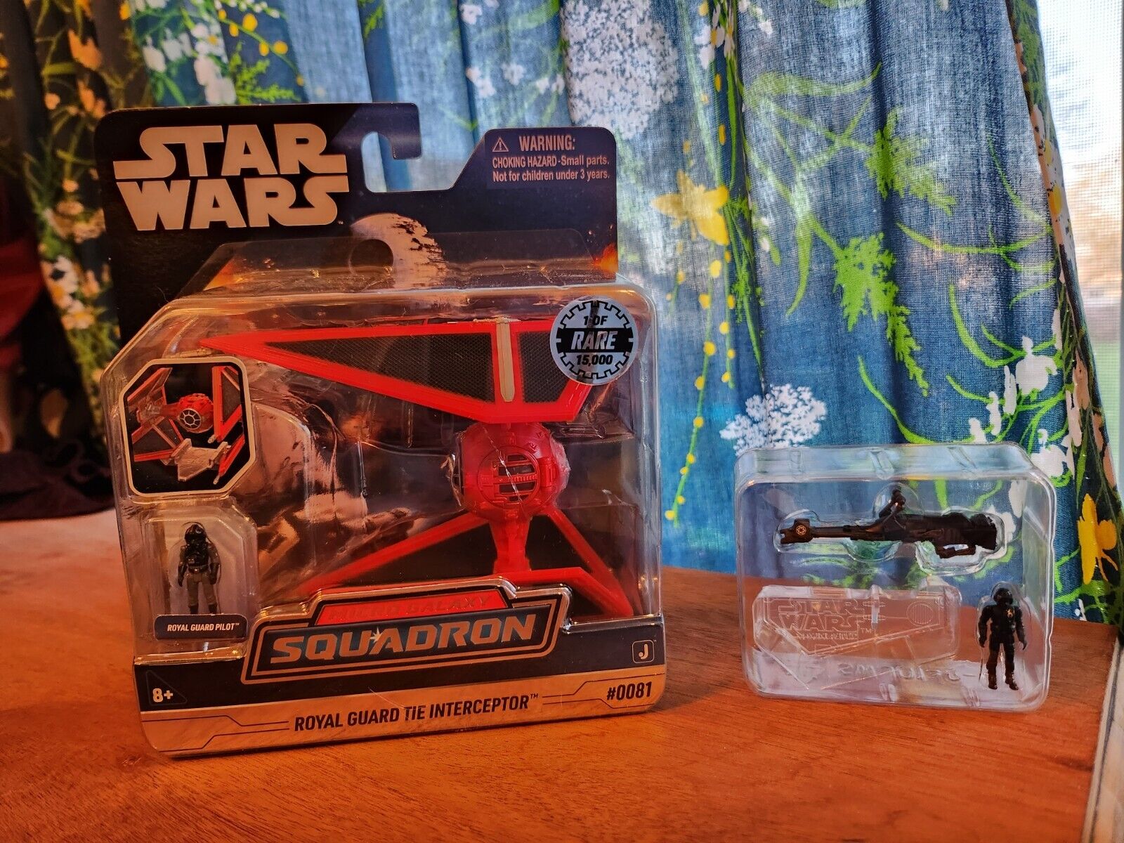 Star Wars Micro Galaxy RARE Royal Guard TIE INTERCEPTOR With CHASE SHADOW SCOUT!