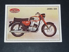 #86 JAWA 634 TCHECOSLOVAQUIE CSSR PRAGUE PANINI SUPER MOTO 1975