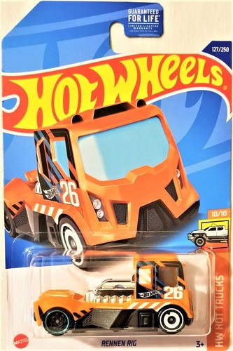 Hot Wheels - 2022 HW Hot Trucks 10/10 Rennen Rig 127/250 (BBHCW42) - 第 1/1 張圖片