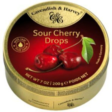CAVENDISH & HARVEY Sour Cherry  Drops 9x200g