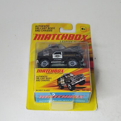 2011 Matchbox Lesney Edition '89 Chevy  Blazer  1/64 Metal SHERIFF Sealed NIP
