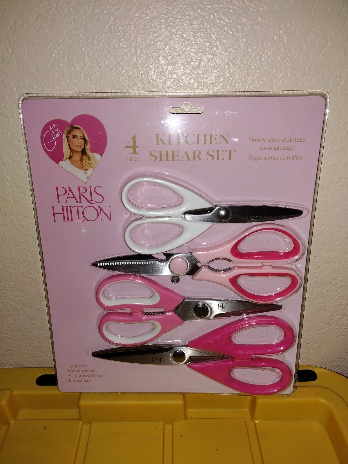 PARIS HILTON KITCHEN SHEAR SET PARIS HILTON KITCHEN SCISSORS SET X4 NEW
Opens in a new window or tab