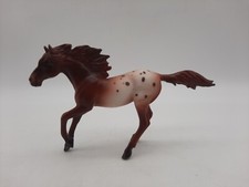Breyer Reeves Stablemates 97244 Chestnut Appaloosa Bay Blanket Running Mare #1
