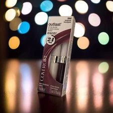 Covergirl Outlast all-day Lipcolor Colorcoat & Topcoat - Shade: 544 Burgundy (1)