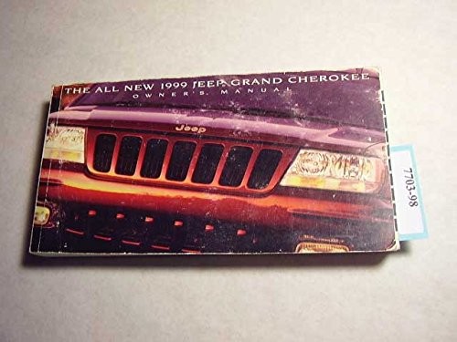 1999 JEEP GRAND CHEROKEE OWNERS MANUAL By Chrysler Corporation | eBay