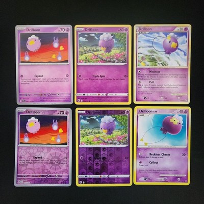 Pokemon Drifloon & Drifblim x18 Card Lot Bundle