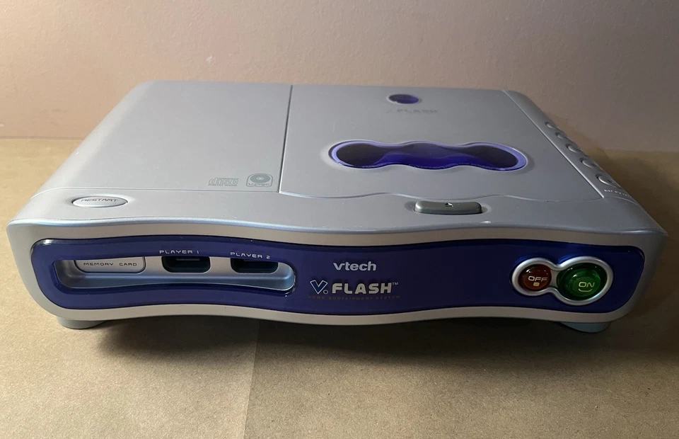 VTech V Flash Gaming Console W/ Controller, Scooby Doo Game, & Power Cord WORKS! - Image 2 of 4