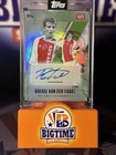 Rafael Van Der VaartTopps Ajax 125th Anniversary Set Green Parallel Auto /99ð¥
