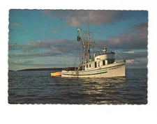 Pacific Northwest trawler Found along Washington coast & Puget Sound postcard