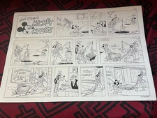 Original 1973 Micky Mouse Cartoon Proof? From Estate.