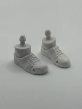 WWE Ultimate Edition - Ultimate White Shoes Only Fodder Mattel Figure 1/12 Scale