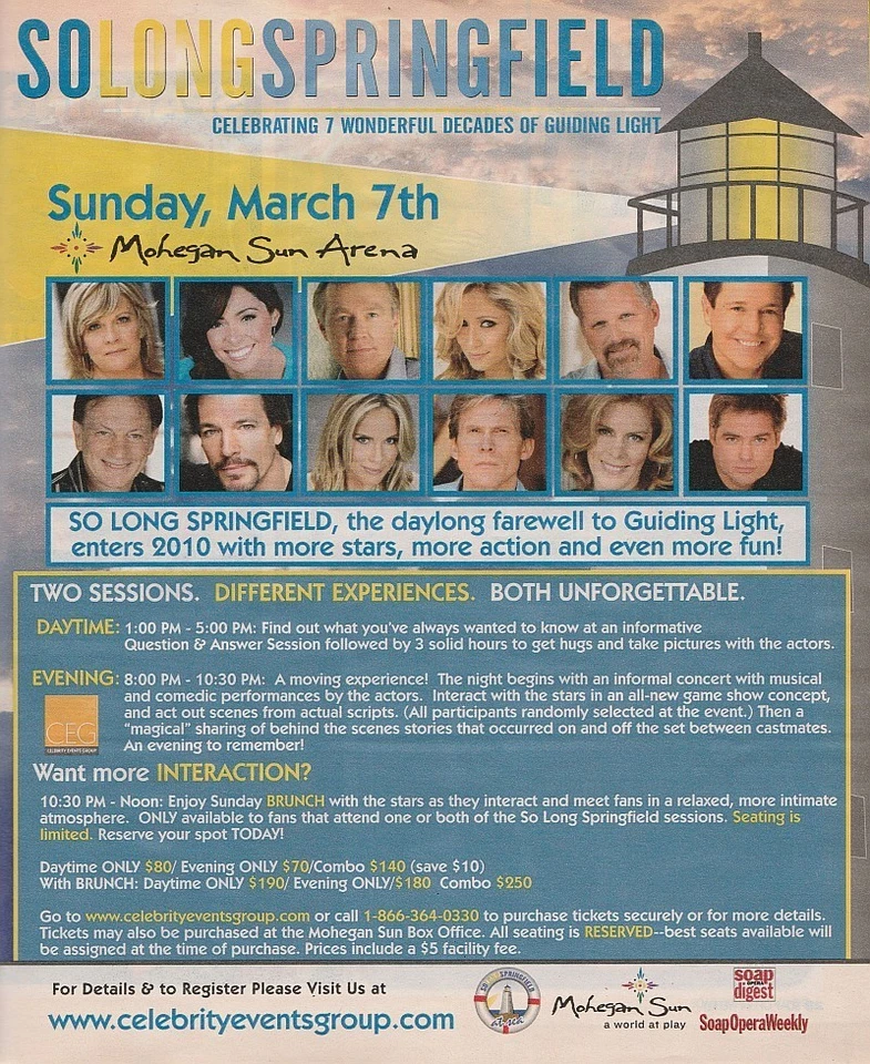 Soap Opera Weekly Mar 9, 2010 ALISON SWEENEY-CADY MCCLAIN-FAREWELL GUIDING LIGHT - Image 4 of 4