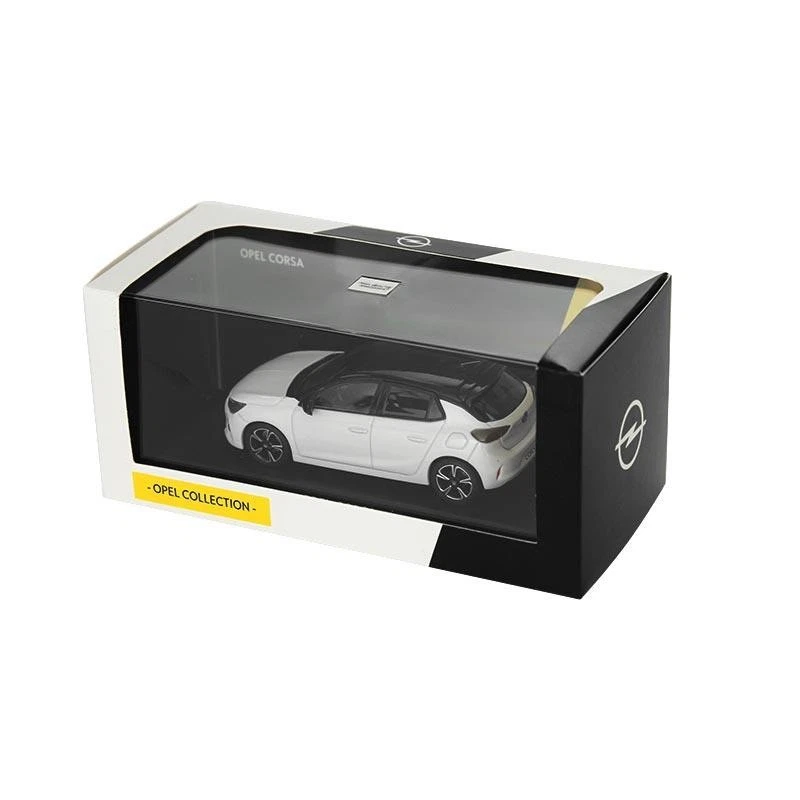 GENUINE OPEL VAUXHALL CORSA F P2JO SUMMIT WHITE 1:43 MINICHAMPS (DEALER MODEL) - Image 4 of 4