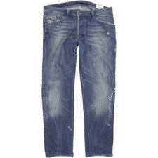Diesel Darron 008SV  Herren Blau Straight Regular Stretch Jeans W33 L29 (80482)