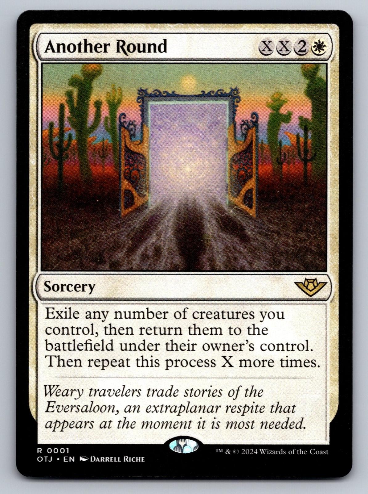 Another Round 1 Rare Outlaws of Thunder Junction MTG Near Mint