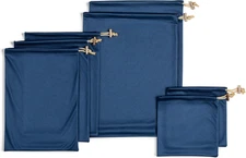 Set of Adult Game Toys Microfiber Drawstring Storage Bags (3 size set)