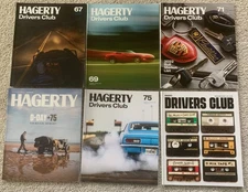 Hagerty Drivers Club Magazines Lot of 6 Issues 67, 69, 71, 75, 79, and D-Day+75