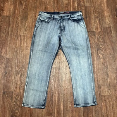 Ecko Unltd Jeans Athletic Fit Size 40x32 Y2K Grunge Gothic