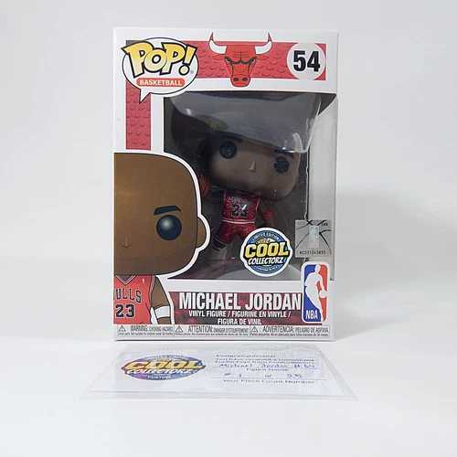 LE Michael Jordan #54 Chicago Bulls NBA #54 Funko Pop Custom Glitter LAST ONE!