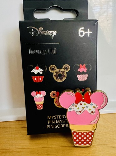 Loungefly Mickey Mouse & Minnie Mouse Desserts Blindbox Pin - Minnie Mouse Kegel - Bild 5 von 14