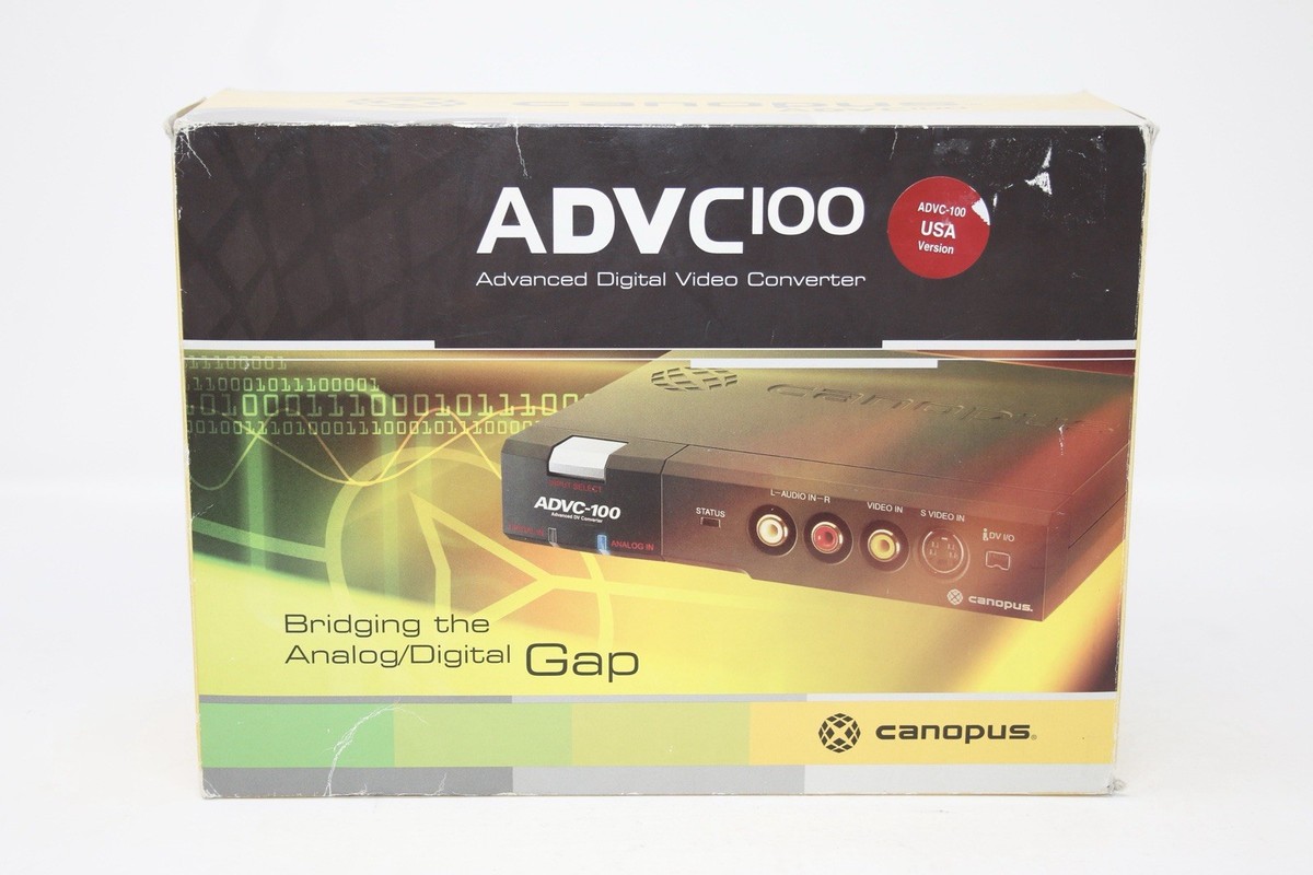 Canopus ADVC-100 Analog to Digital Video Converter for sale online