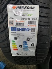 Hankook Allwetterreifen 215/65R16 102V DOT2023