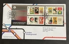 GB , 2013, MS3429, FDC, 150th Anniversary of the London Underground, Fine Used