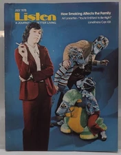 Listen Journal For Better Living Magazine July 1978